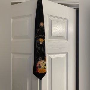 Halloween Garfield neck tie.